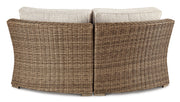 Beachcroft Curved Corner Chair w/Cushion