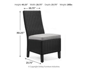 Beachcroft Side Chair with Cushion (Set of 2)