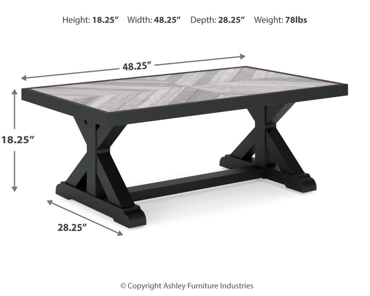 Beachcroft Rectangular Cocktail Table