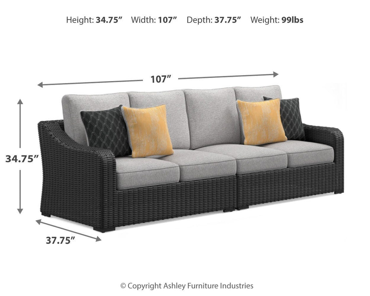 Beachcroft RAF/LAF Loveseat w/CUSH (2/CN)