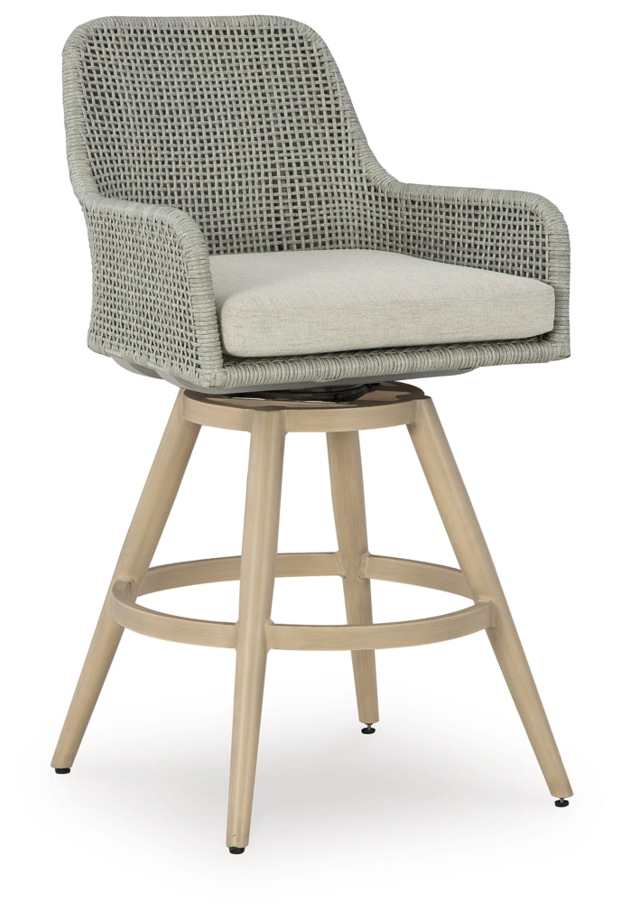 Seton Creek Barstool with Cushion (2/CN)
