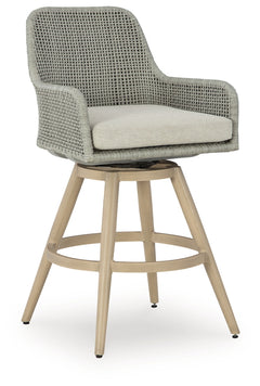 Seton Creek Barstool with Cushion (Set of 2)