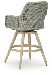 Seton Creek Barstool with Cushion (Set of 2)