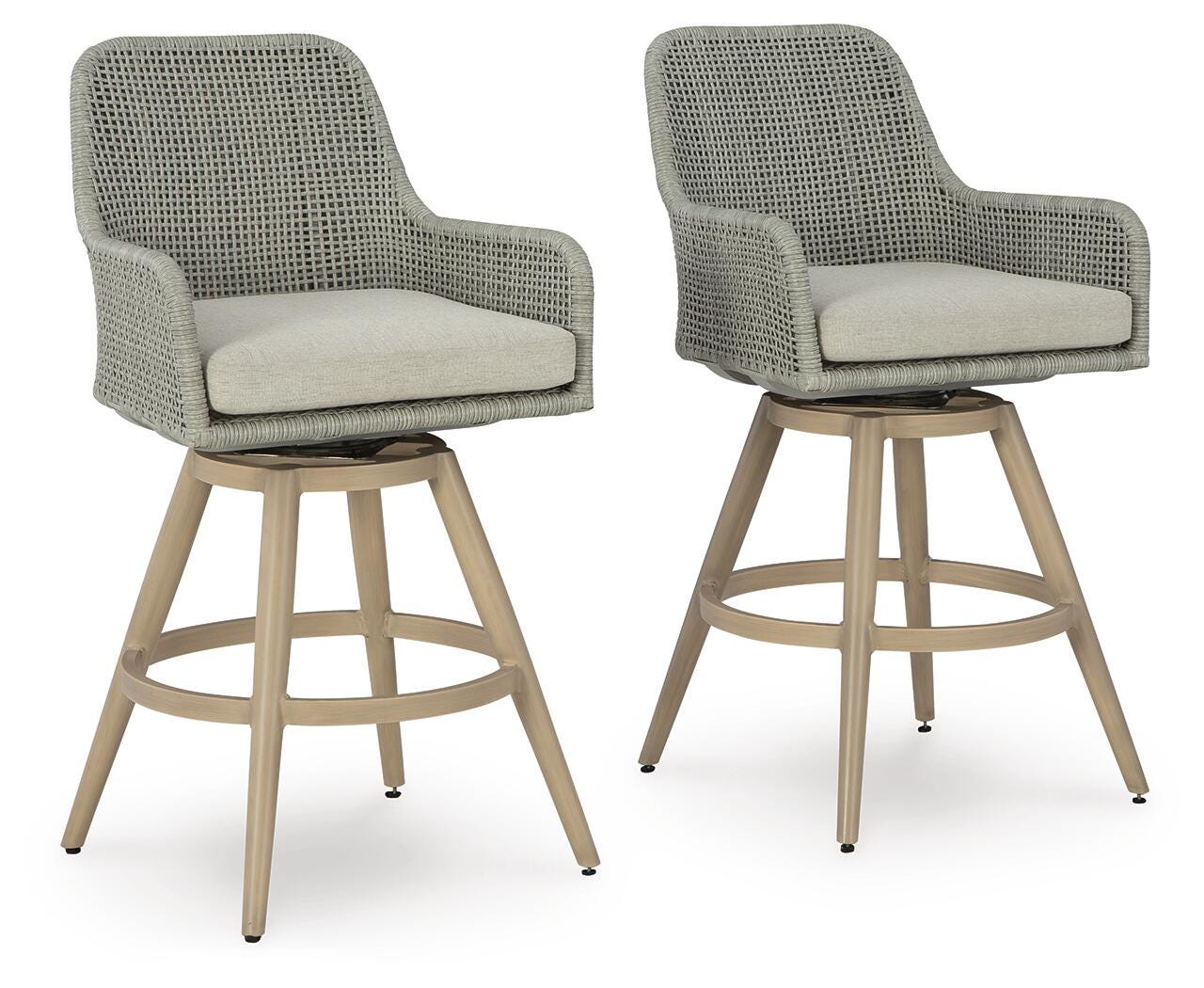Seton Creek Barstool with Cushion (Set of 2)