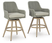 Seton Creek Barstool with Cushion (Set of 2)