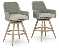 Seton Creek Barstool with Cushion (Set of 2)