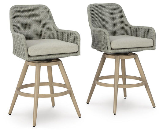 Seton Creek Barstool with Cushion (Set of 2)