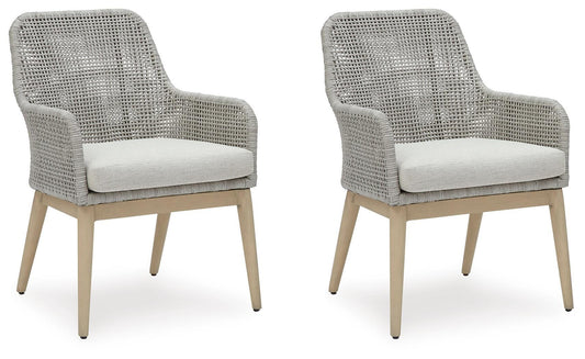 Seton Creek Arm Chair With Cushion (Set of 2)