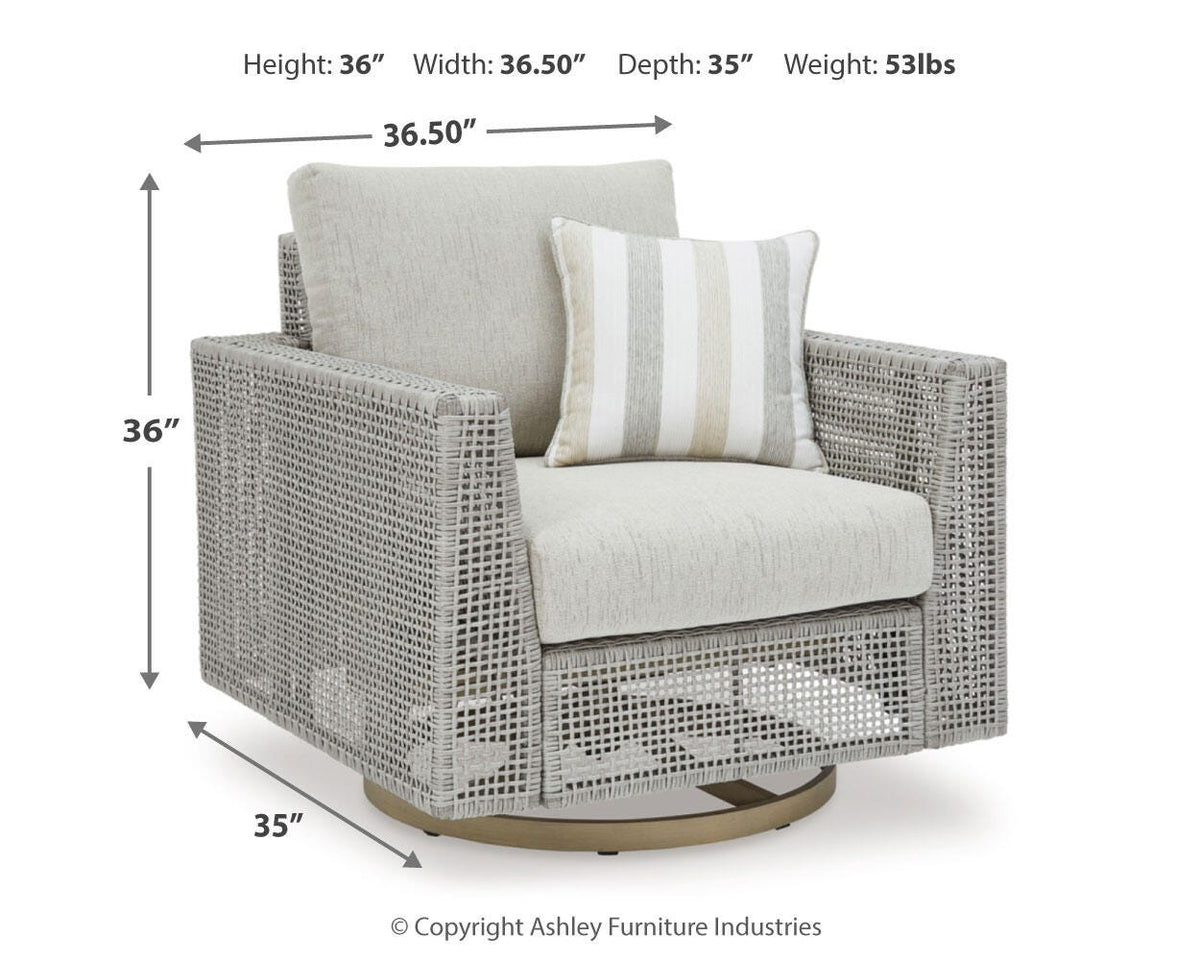 Seton Creek Swivel Lounge w/ Cushion