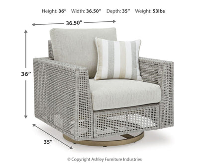 Seton Creek Swivel Lounge w/ Cushion