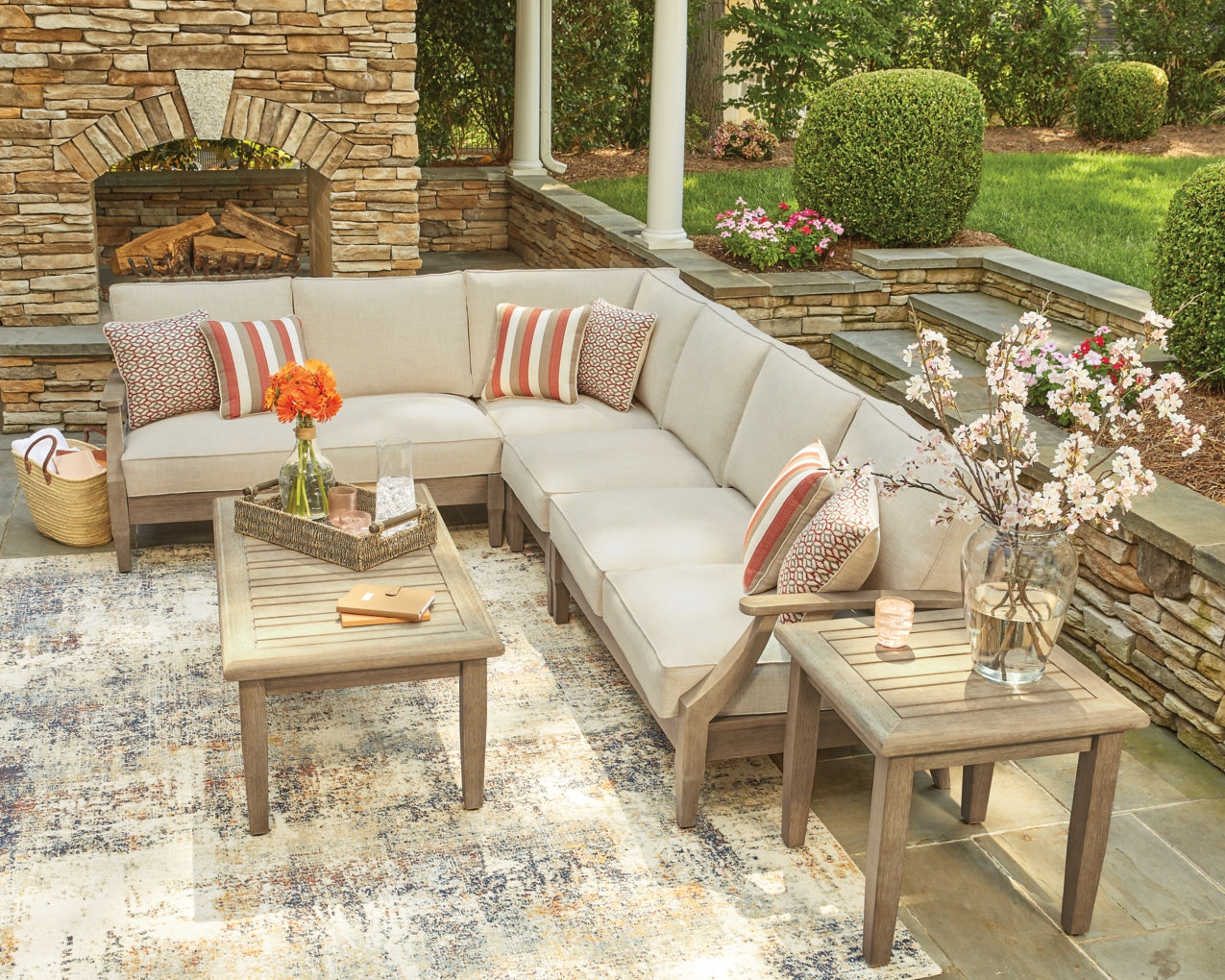 Clare View 4-Piece Outdoor Sectional