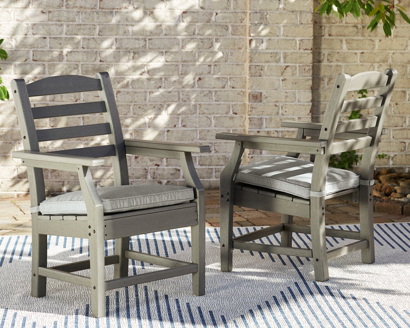 Visola Arm Chair With Cushion (Set of 2)