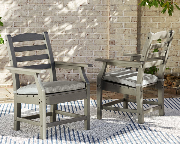 Visola Arm Chair With Cushion (Set of 2)