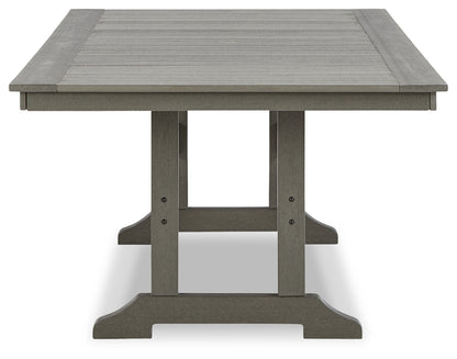 Visola RECT Dining Table w/UMB OPT