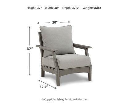Visola Lounge Chair w/Cushion (2/CN)