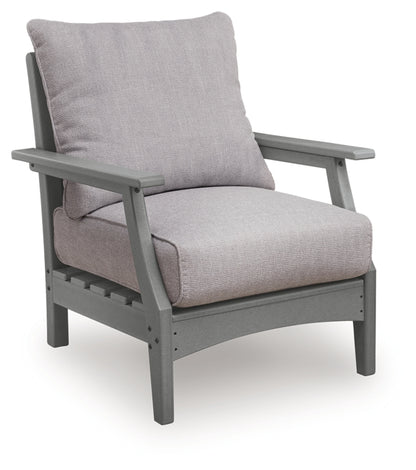 Lone View Bay Lounge Chair w/Cushion (2/CN)