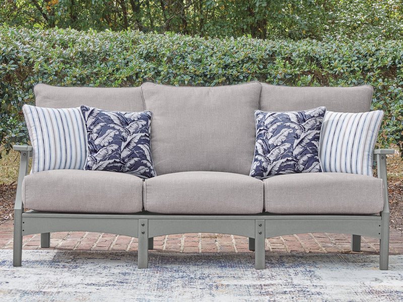 Lone View Bay Sofa with Cushion