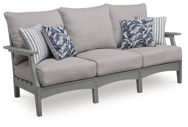 Lone View Bay Sofa with Cushion
