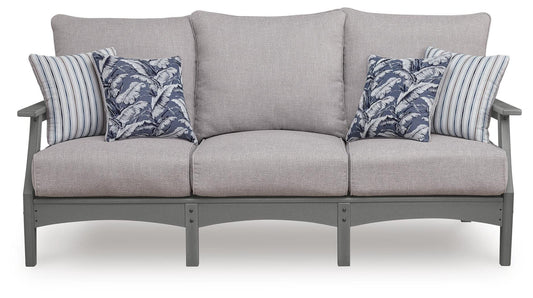 Lone View Bay Sofa with Cushion