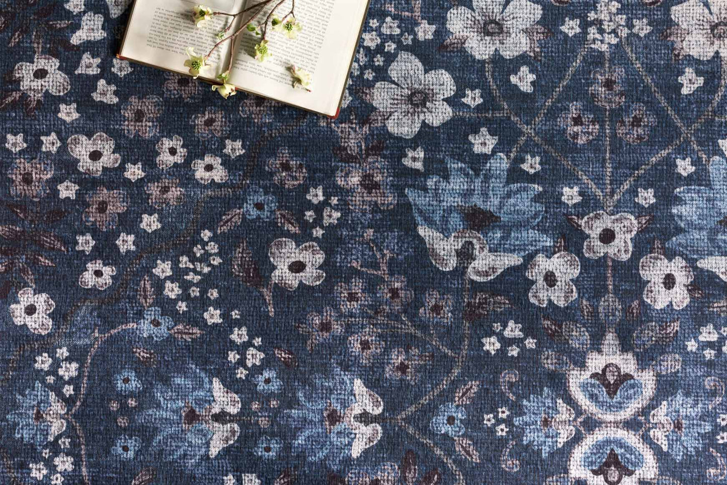 Rifle Paper Co. x Loloi Palais PAL-02 Navy