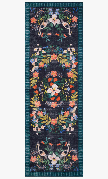 Rifle Paper Co. x Loloi Palais PAL-03 Black / Multi