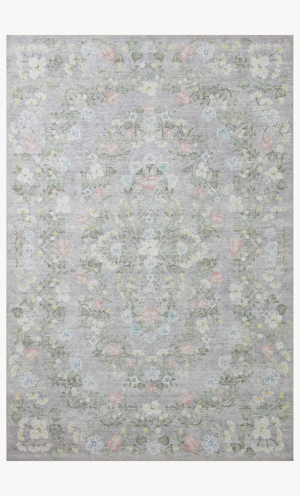 Rifle Paper Co. x Loloi Palais PAL-05 Grey