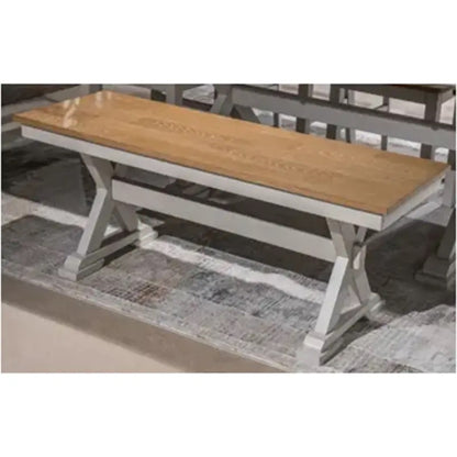 Wildenauer & Purlaney 6PC Dining Table Set w/ Bench