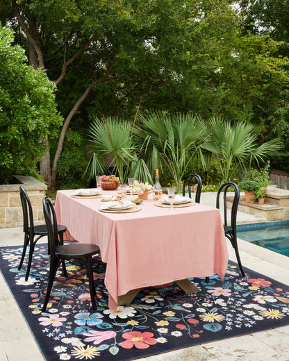 Rifle Paper Co. x Loloi Perennial PRN-02 Black