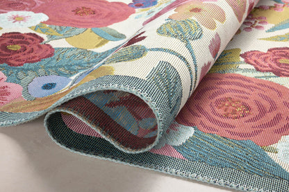 Rifle Paper Co. x Loloi Perennial PRN-04 Rose / Multi