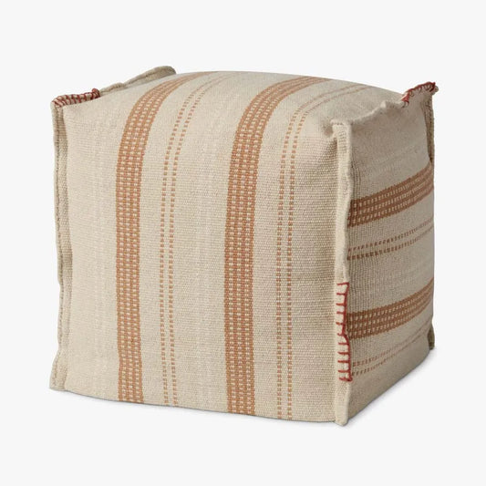 Loloi Living Poufs Pouf (Natural/Beige)