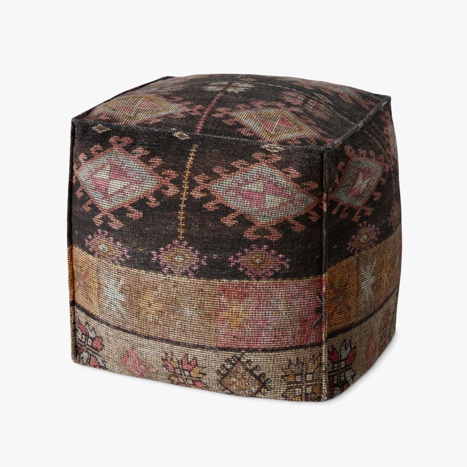 Loloi Poufs LPF0033 Multi