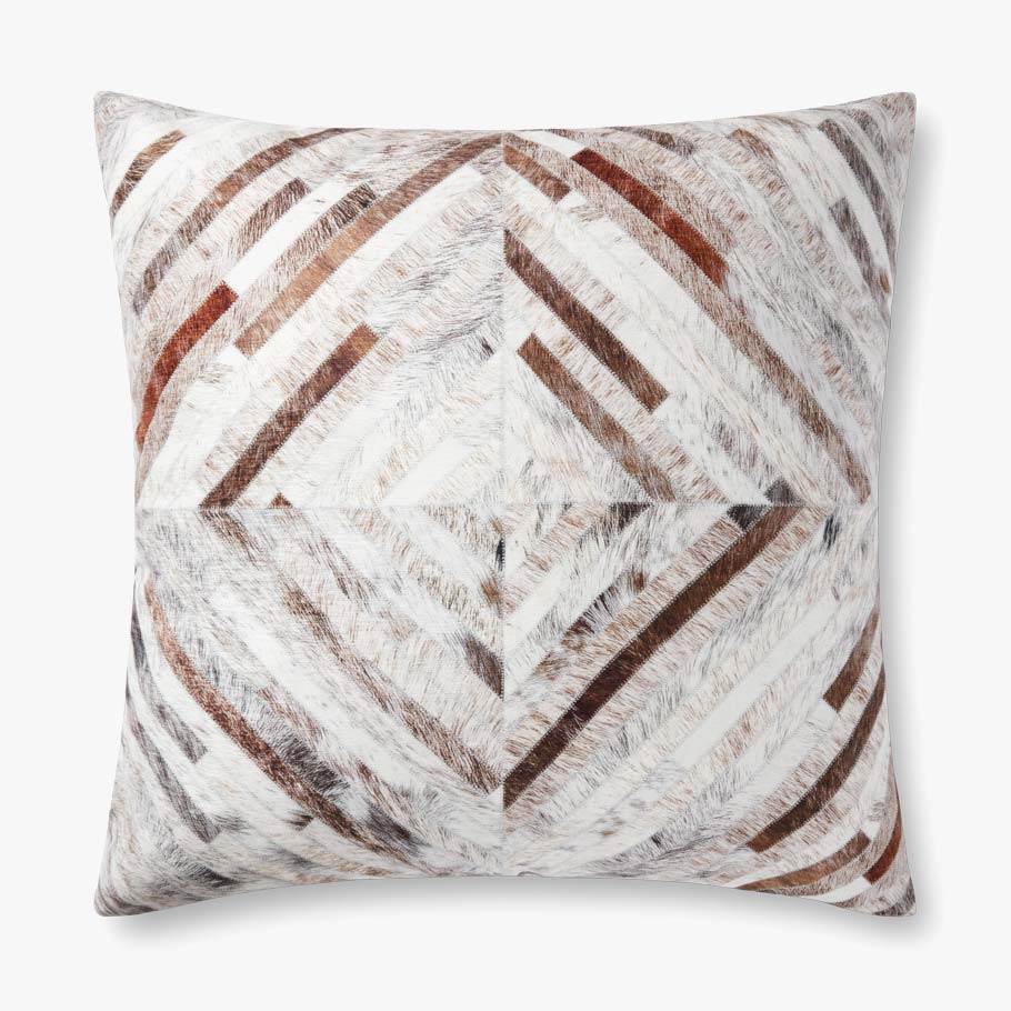 Loloi Floor Pillows P0900 Grey / Multi