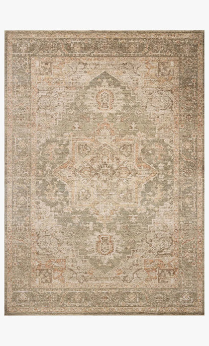 PLM-08 Palma Olive/Spice 7ft Rug