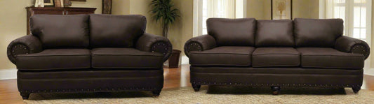 Houston Montana Café Living Room Package – 2 Piece: Sofa & Loveseat