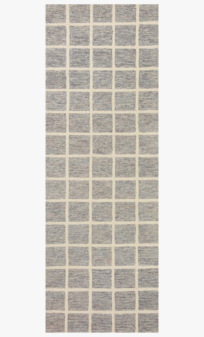 Chris Loves Julia x Loloi Polly POL-05 Slate / Ivory