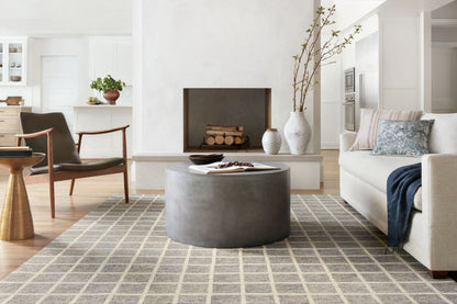 Chris Loves Julia x Loloi Polly POL-05 Slate / Ivory