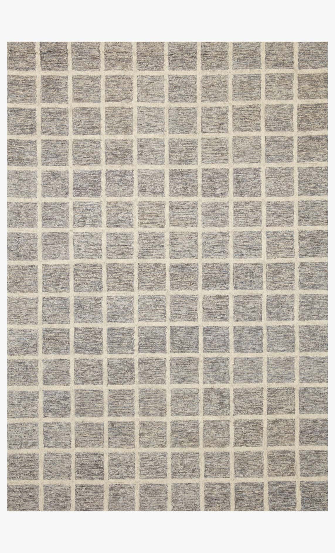 Chris Loves Julia x Loloi Polly POL-05 Slate / Ivory