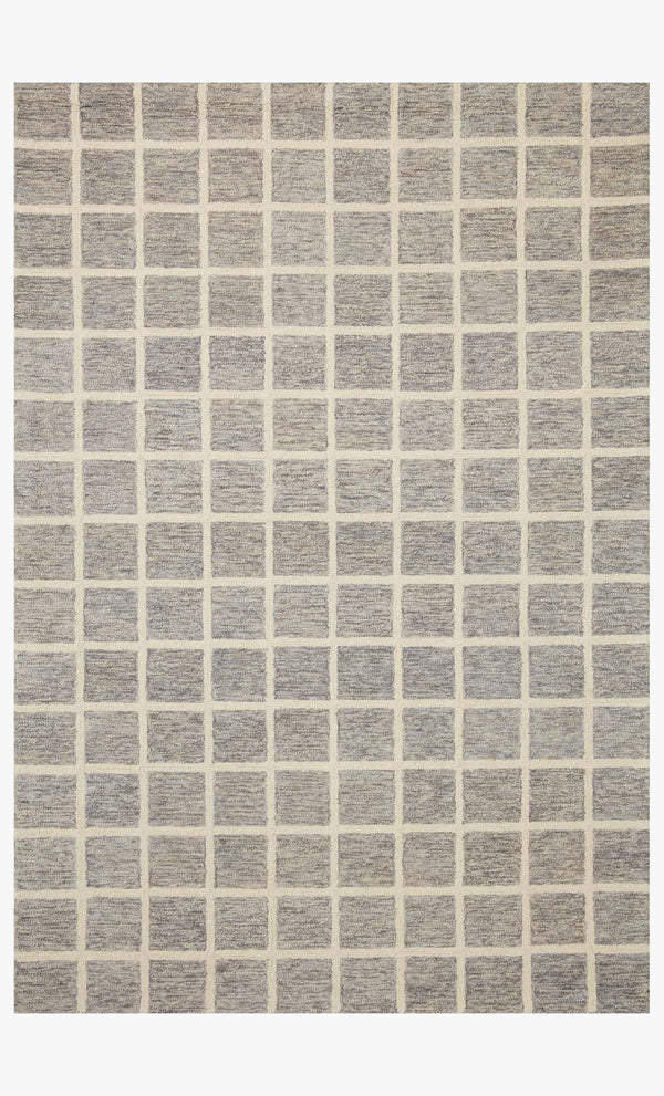 Chris Loves Julia x Loloi Polly POL-05 Slate / Ivory