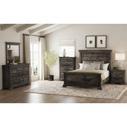 Park Ridge Queen Panel 5PC Bedroom Set in Charcoal