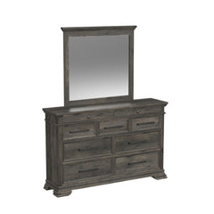 Park Ridge Twin Sleigh Storage 5PC Bedroom Set in Charcoal