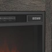 Park Ridge 4PC Entertainment Unit with 71'' TV Console in Charcoal
