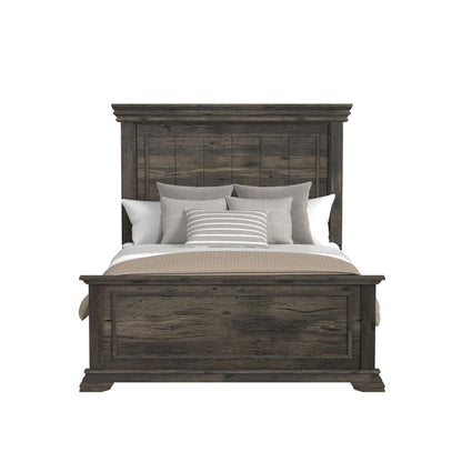 Park Ridge Queen Panel Bed in Charcoal
