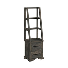 Park Ridge 4PC Entertainment Unit with 71'' TV Console in Charcoal