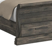 Park Ridge King Sleigh Storage 5PC Bedroom Set with 2 Nightstands, Dresser & Chest in Charcoal