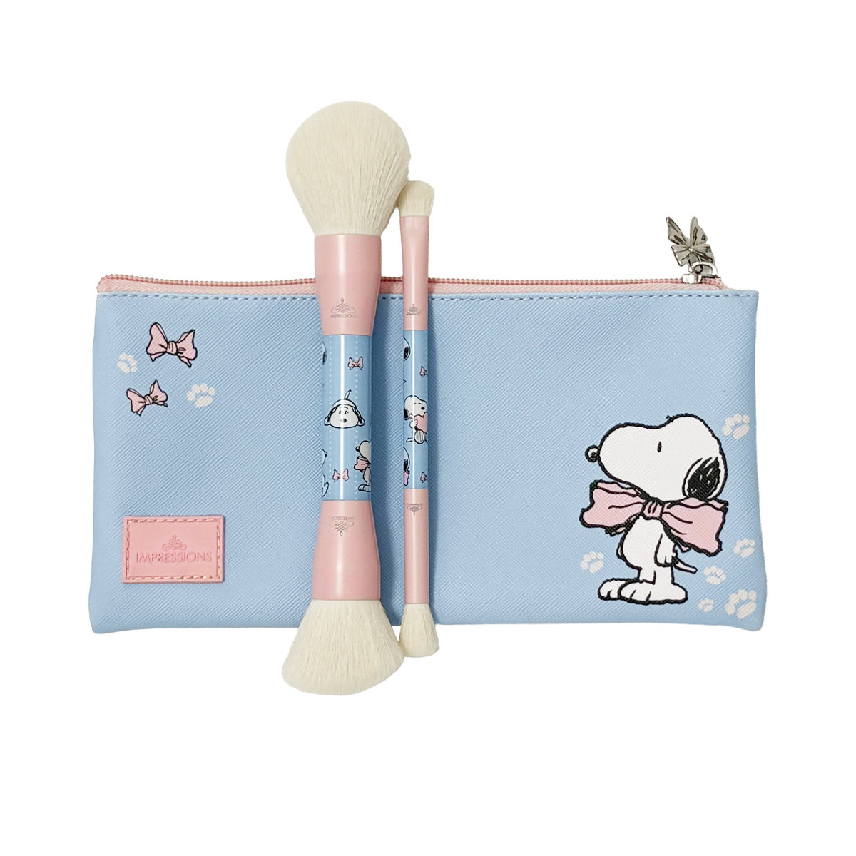 Peanuts‚Ñ¢ ‚ÄúBowtie‚Äù 2-PC Dual Ended Makeup Brush Set