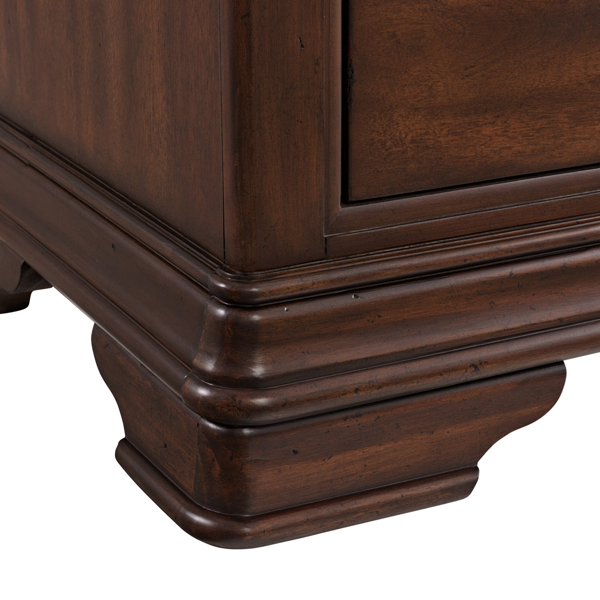 Phillipe Queen 3PC Bedroom Set with 2 Nightstands in Cherry