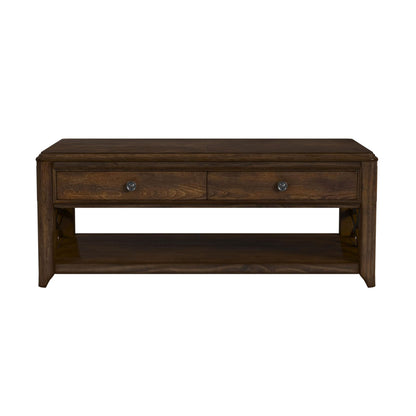 Phillipe Lift-Top Coffee Table in Cherry