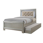 PLATINUM YOUTH FULL PLATFORM W/ TRUNDLE 3PC BEDROOM SET