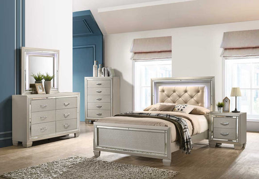 PLATINUM YOUTH FULL 5PC BEDROOM SET