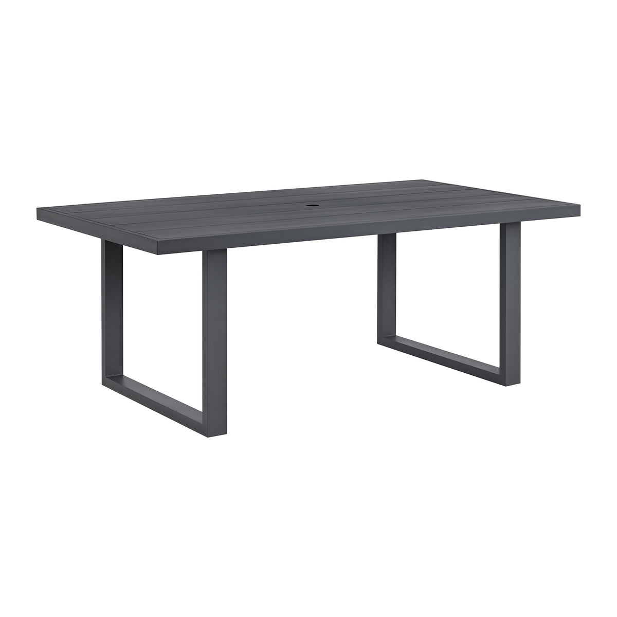 Playa 7Pc Standard Height Dining Set In Dark Grey-Table And Six Chairs